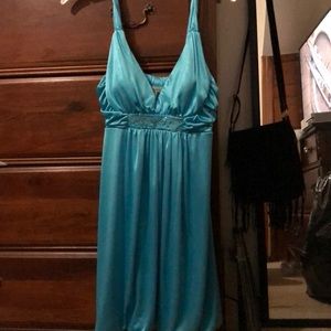 Blue formal dress